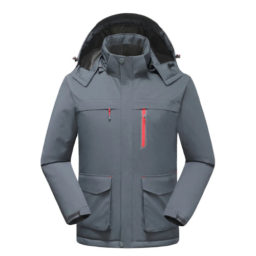 Intelligent Heating Jacket Men Women Electric Thermal Warm Winter Coat Charging Heated Windproof Outdoor Sports Skiing Jacket