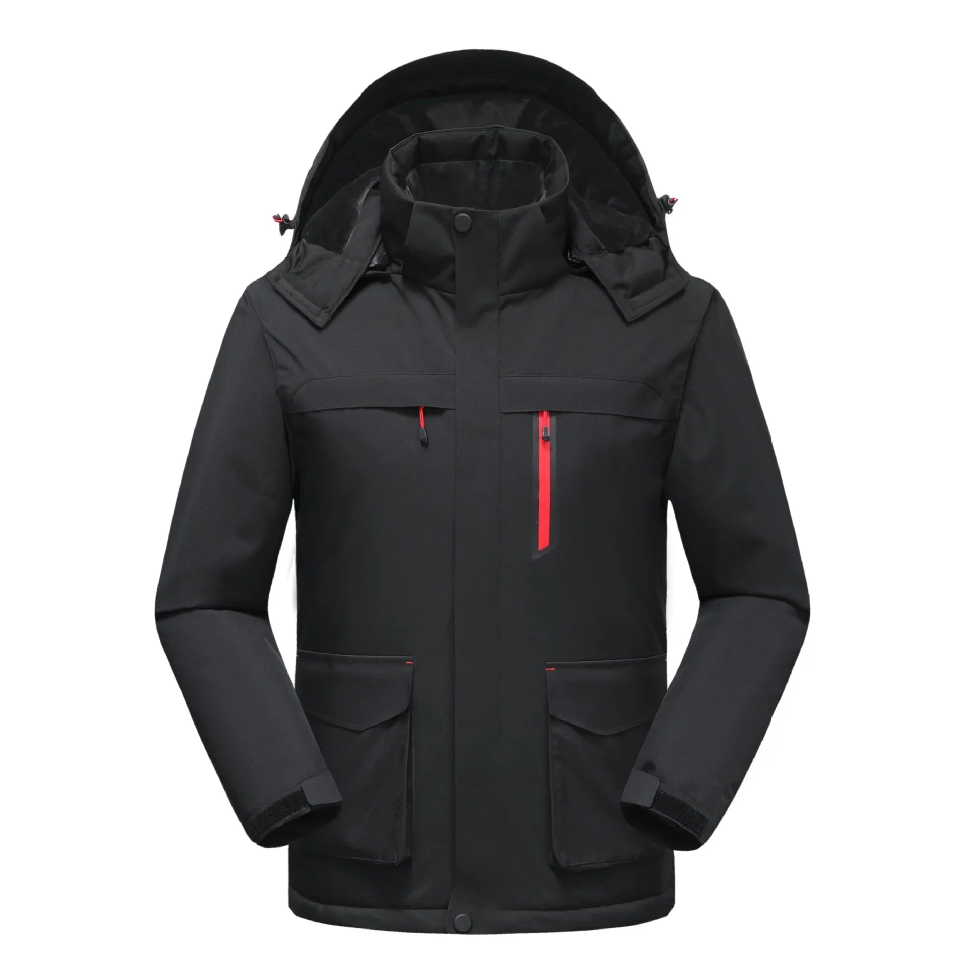 Intelligent Heating Jacket Men Women Electric Thermal Warm Winter Coat Charging Heated Windproof Outdoor Sports Skiing Jacket